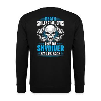 Skydiver Skydiver - Unisex Sweatshirt - black - Back - Alina (178cm)