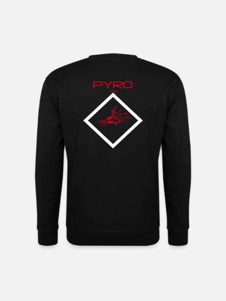 PYRO PYROTECHNIC ARTIFICIER fireworks - Sweat-shirt Unisexe - noir