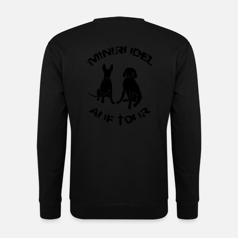 Hunde - Unisex Pullover - Schwarz