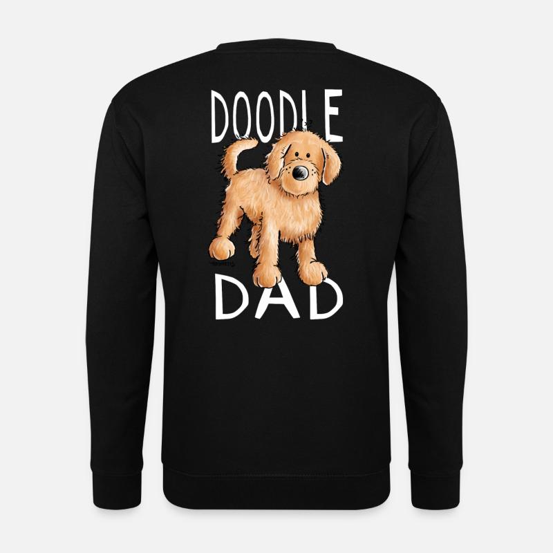 Doodle Dad - Herrchen - Hund - Golden Doodle - Unisex Pullover - Schwarz