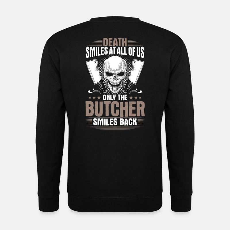 Boucher boucher boucher boucher boucher - Sweat-shirt Unisexe - noir