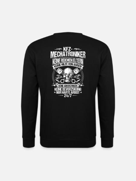 KFZ-Mechatroniker/KFZ-Mechatronik/Geschenk - Unisex Pullover - Schwarz
