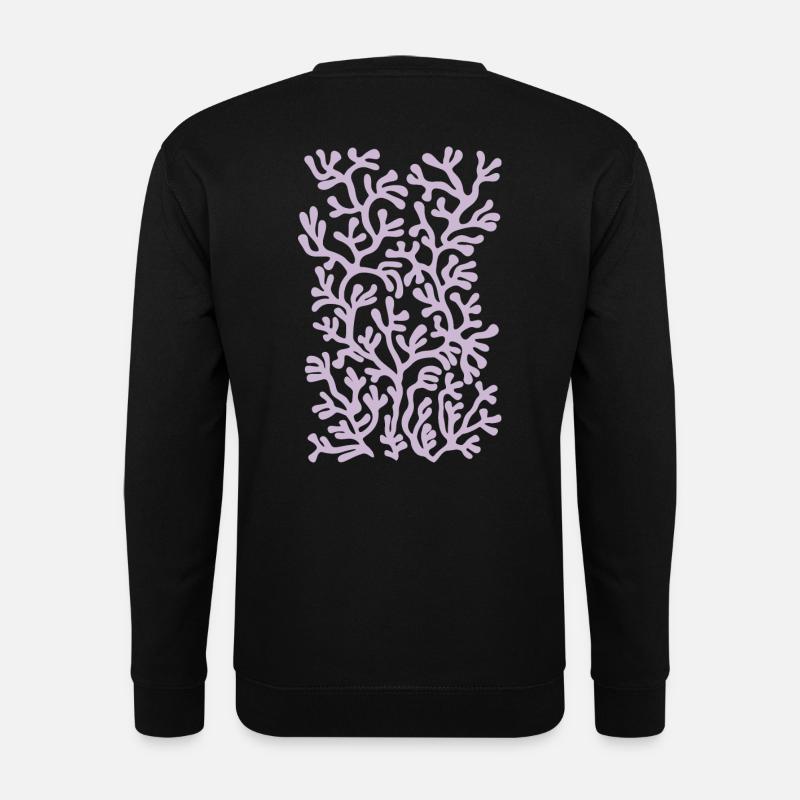 coral. - Unisex Pullover - Schwarz