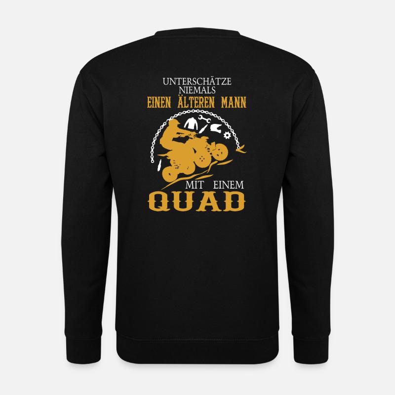 Quad Design - Unisex Pullover - Schwarz