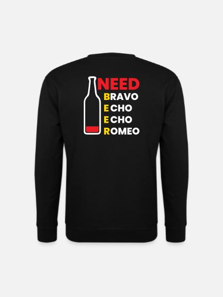 Lust for Life Bottle Design - Unisex Sweatshirt - black