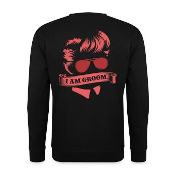 célibataire - Sweat-shirt Unisexe - noir - Dos - Alina (178cm)