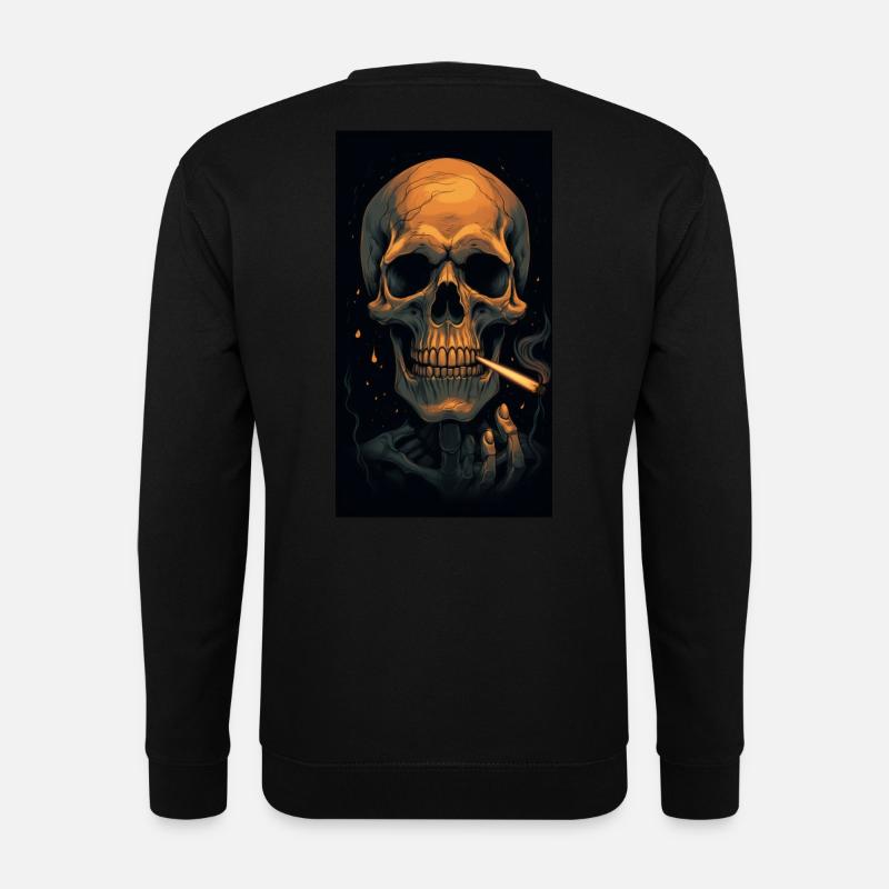 Rauche bis ich sterbe - Unisex Pullover - Schwarz