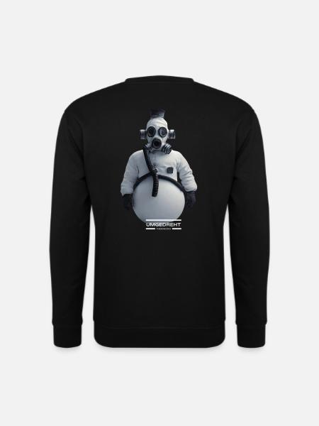 Schneemann - Unisex Pullover - Schwarz