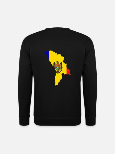 Moldova logo - Unisex Sweatshirt - black