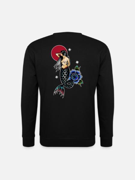 Sirène - Sweat-shirt Unisexe - noir