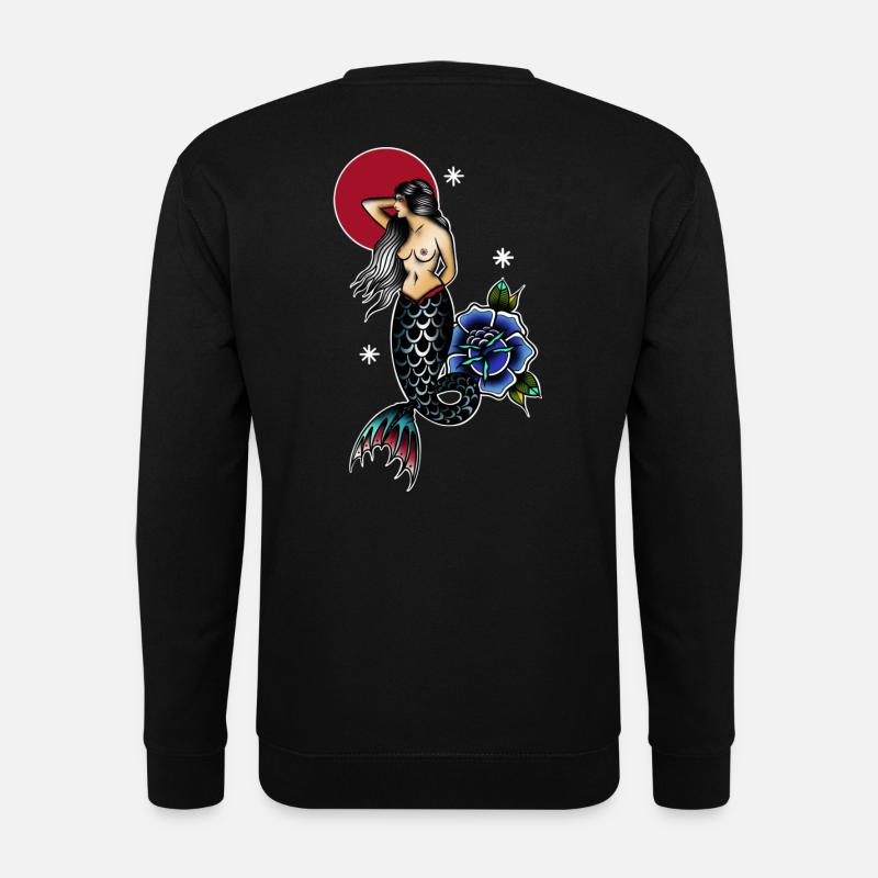 Meerjungfrau - Unisex Pullover - Schwarz