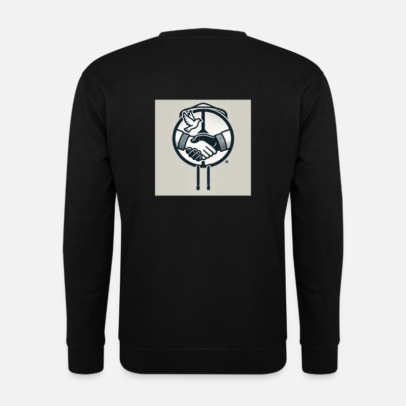 image converted - Unisex Pullover - Schwarz