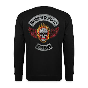 Supergirl Movie Truth Justice Whatever With Emblem - Sweat-shirt Unisexe - noir - Dos - Alina (178cm)