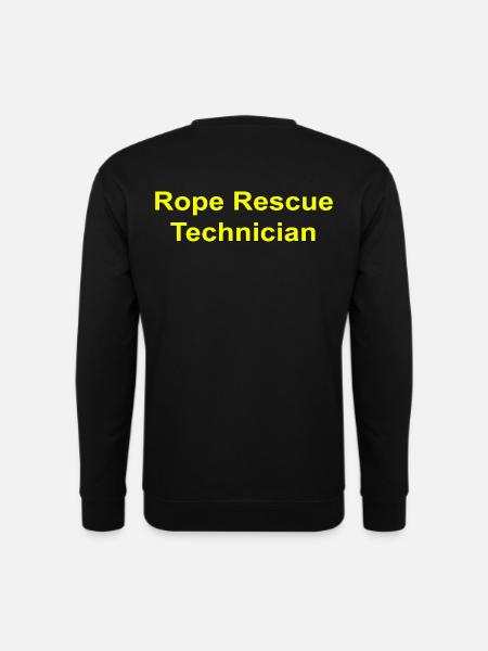 Rope Rescue Technician - Unisex Pullover - Schwarz
