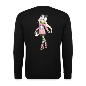 Mangas - Sweat-shirt Unisexe - noir - Dos - Alina (178cm)