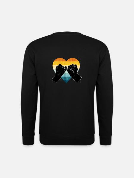 Friendship - Unisex Sweatshirt - black