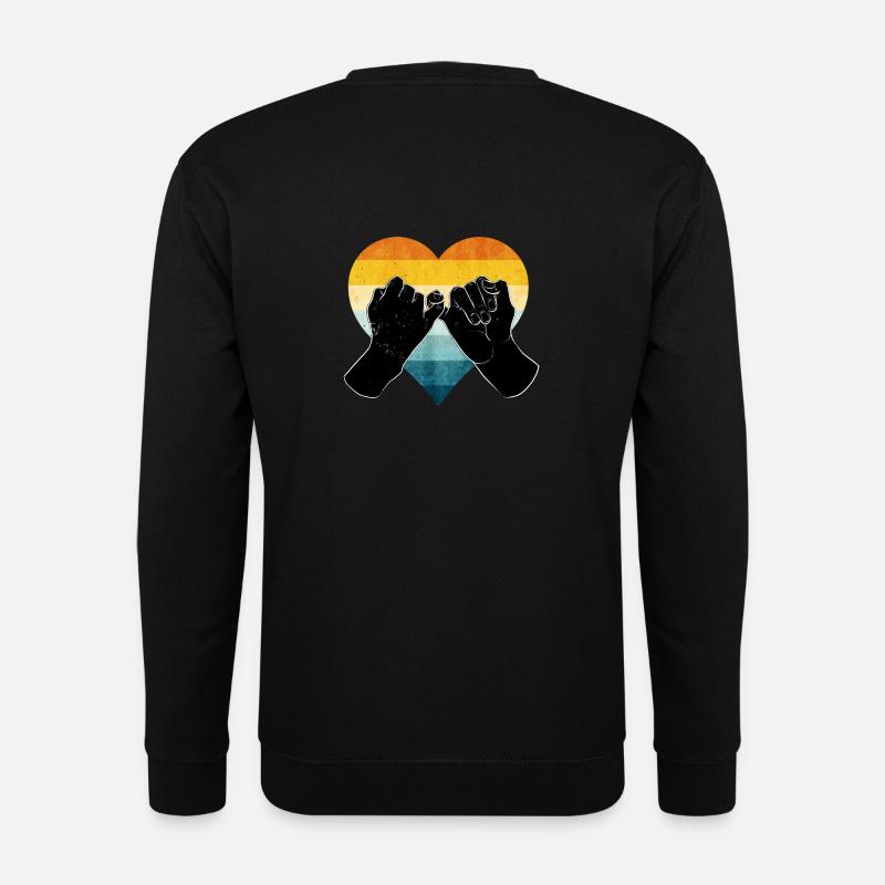 Freundschaft - Unisex Pullover - Schwarz