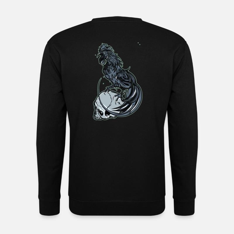 // Angry Rooster - Unisex Sweatshirt - black