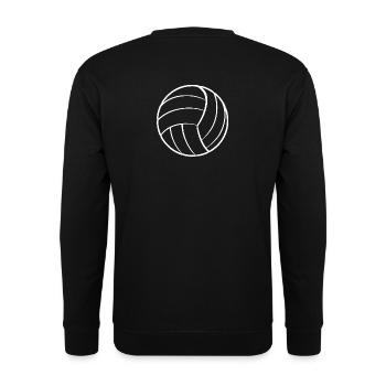 volley-ball - Sweat-shirt Unisexe - noir - Dos - Michal (187cm)