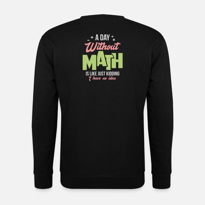 mathematics - Unisex Sweatshirt - black