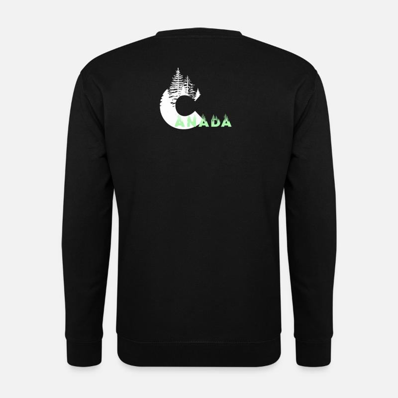 Kanada - Unisex Pullover - Schwarz