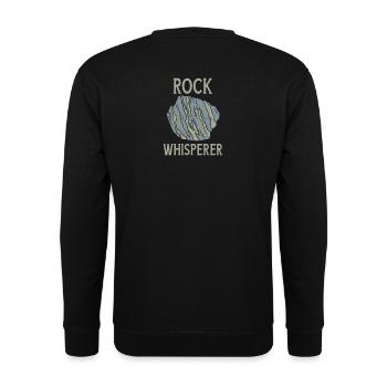 Géologues Pierres de géologie - Sweat-shirt Unisexe - noir - Dos - Alina (178cm)