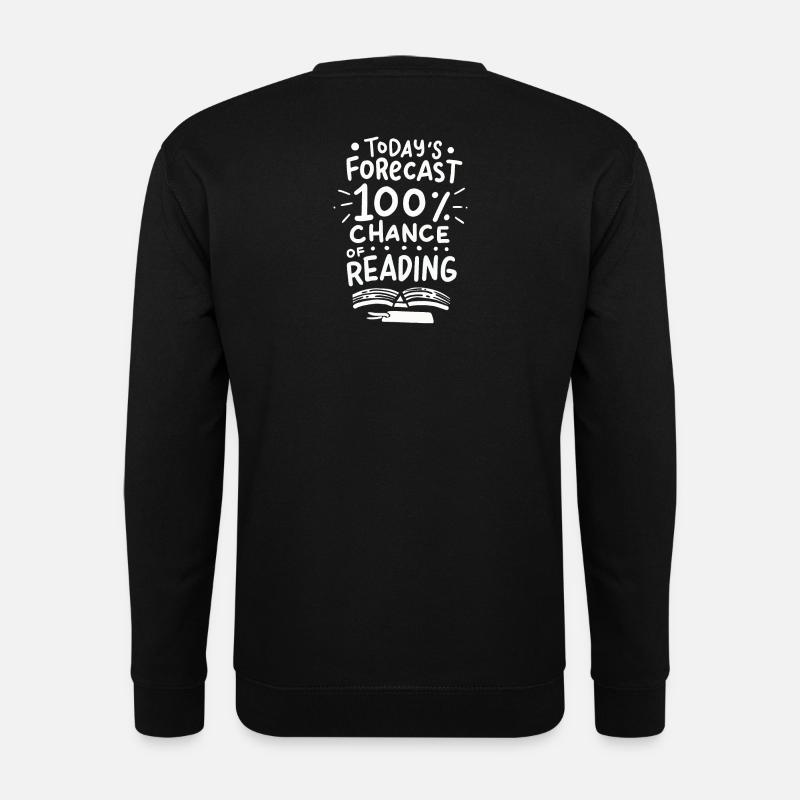 Read books book gift bookshelf - Unisex Sweatshirt - black