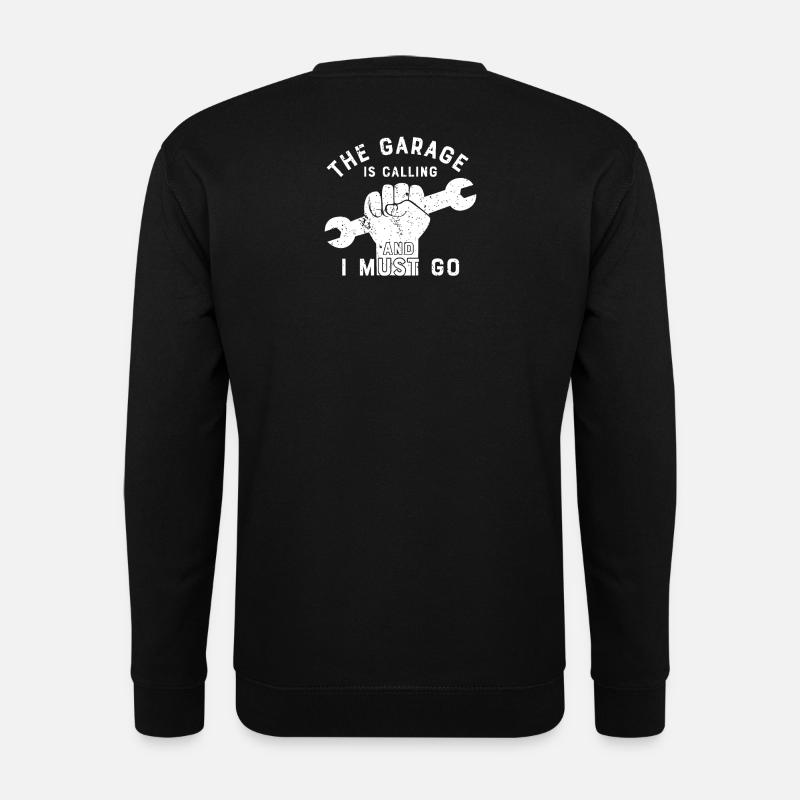 Mechaniker - Unisex Pullover - Schwarz