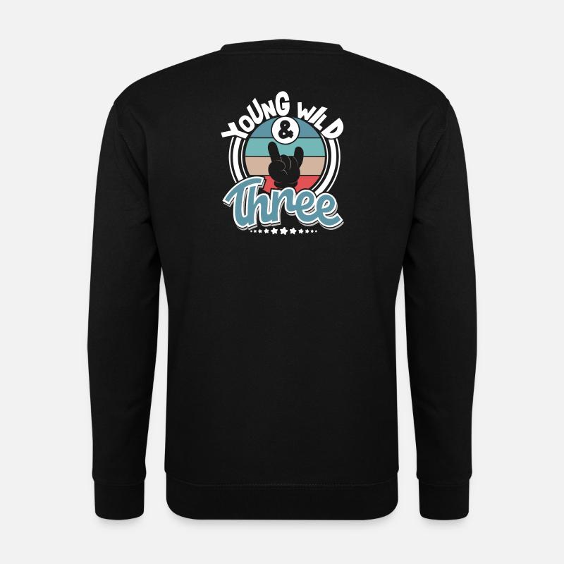 Young Wild And Three - Unisex Pullover - Schwarz