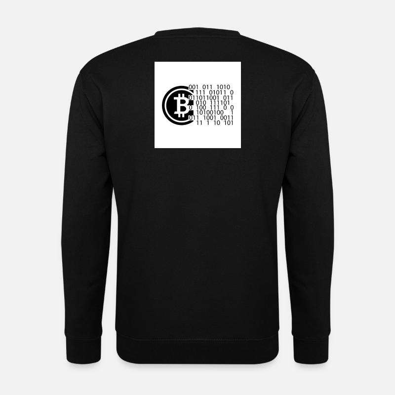 Bitcoin Code - Unisex Pullover - Schwarz