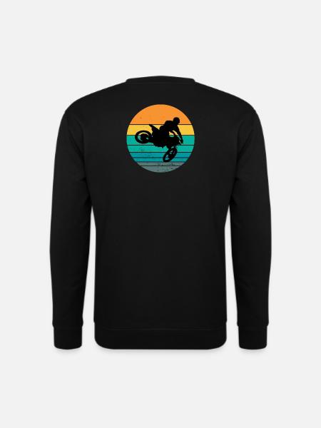 motorcycle, motorcycle fan, biker - Unisex Sweatshirt - black