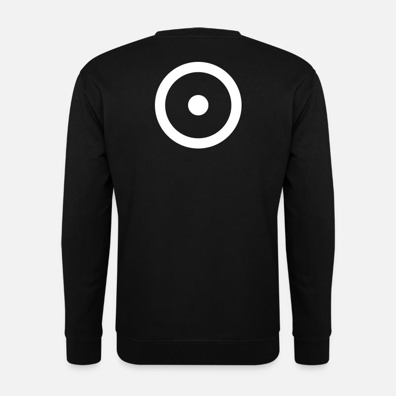 Joystick Minimal White - Unisex Sweatshirt - black