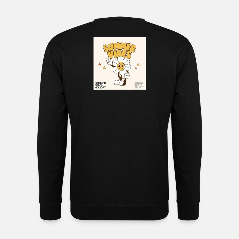 Summer Vibes Design - Unisex Sweatshirt - black