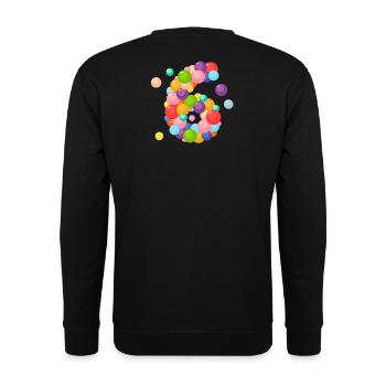 6ans, anniversaire 6 ans, 6 ans, j'ai 6 ans - Sweat-shirt Unisexe - noir - Dos - Alina (178cm)