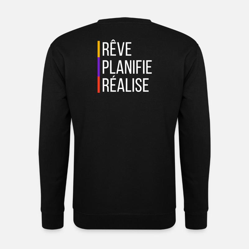 Motivational Quote - Unisex Sweatshirt - black