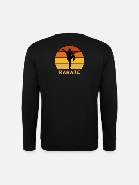 Karate, Karate-Fan, mach Karate - Unisex Pullover - Schwarz