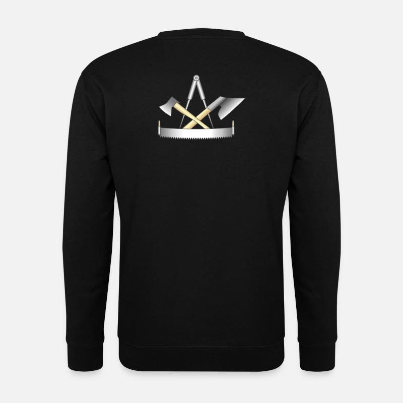 Carpenter, guild sign - Unisex Sweatshirt - black