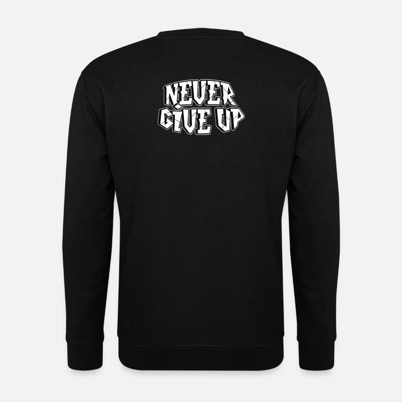 Alles ist möglich, Sieger, Kämpfer - Unisex Pullover - Schwarz
