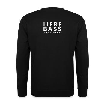 SCHRÜCKTIVAL - Unisex Pullover - Schwarz - Hinten - Michal (187cm)