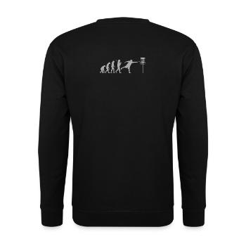 Disc Golf Evolution - Sweat-shirt Unisexe - noir - Dos - Alina (178cm)
