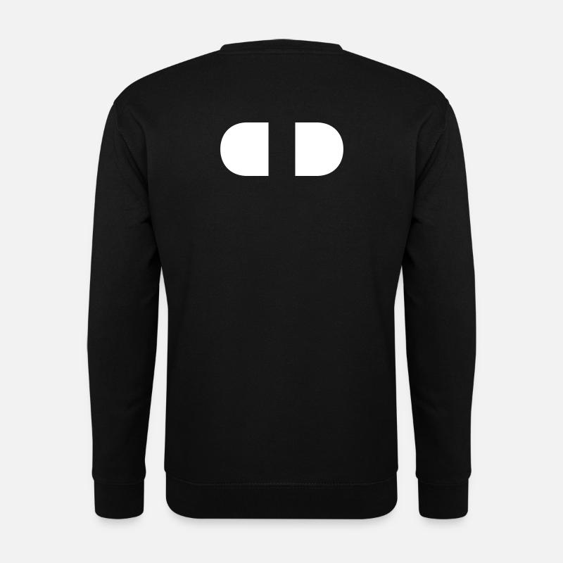 Controller-Split-White - Unisex Sweatshirt - black