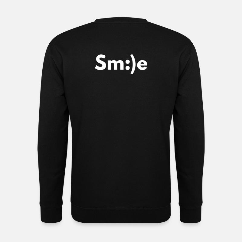 Smiling, smiling, smiling - Unisex Sweatshirt - black