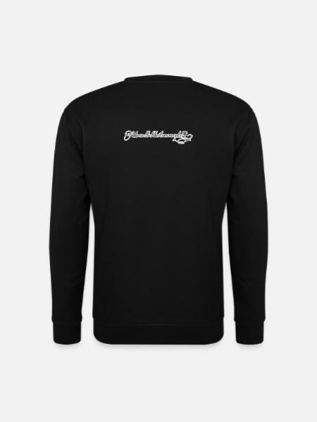 Lebensbaum umarmt Naturkreise - Unisex Pullover - Schwarz