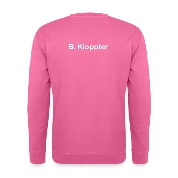 B. Kloppter - Unisex Pullover - Pink - Hinten
