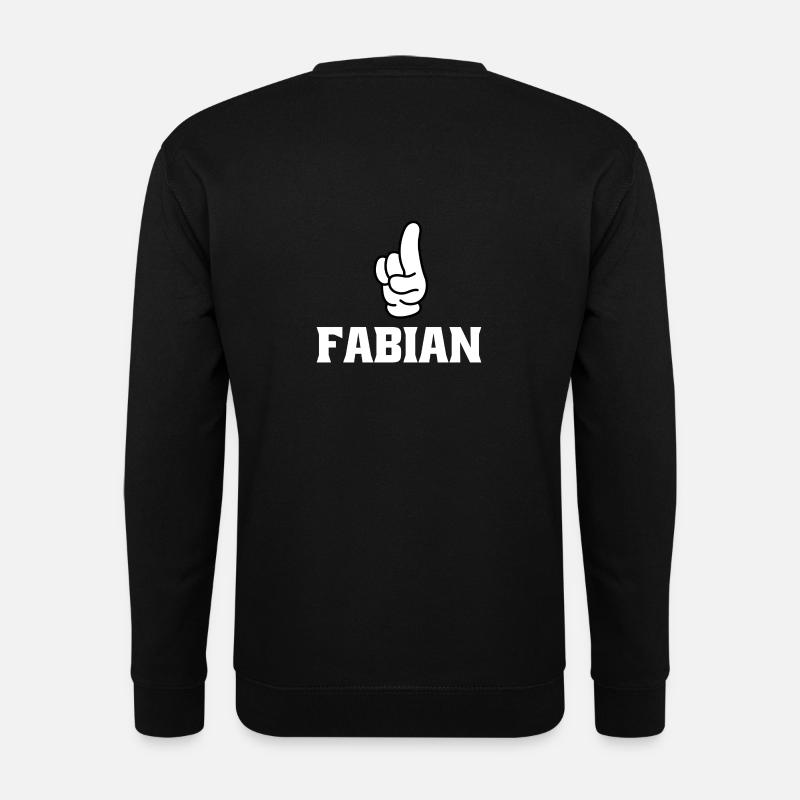 Fabian - Unisex Pullover - Schwarz