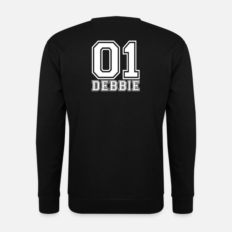 Debbie - Name - Unisex Pullover - Schwarz