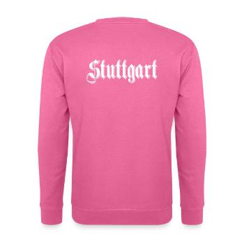 Stuttgart 0711 Bad Cannstatt Ultras Neckarstadion - Unisex Pullover - Pink - Hinten