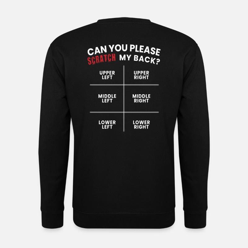 Pouvez-vous gratter mon dos - Sweat-shirt Unisexe - noir