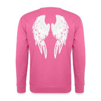 2reborn Angelwings Ange Aile Ange Devil wh II - Sweat-shirt Unisexe - rose - Dos