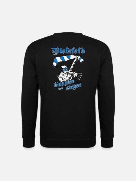 Bielefeld kämpfen und siegen No II - Unisex Pullover - Schwarz